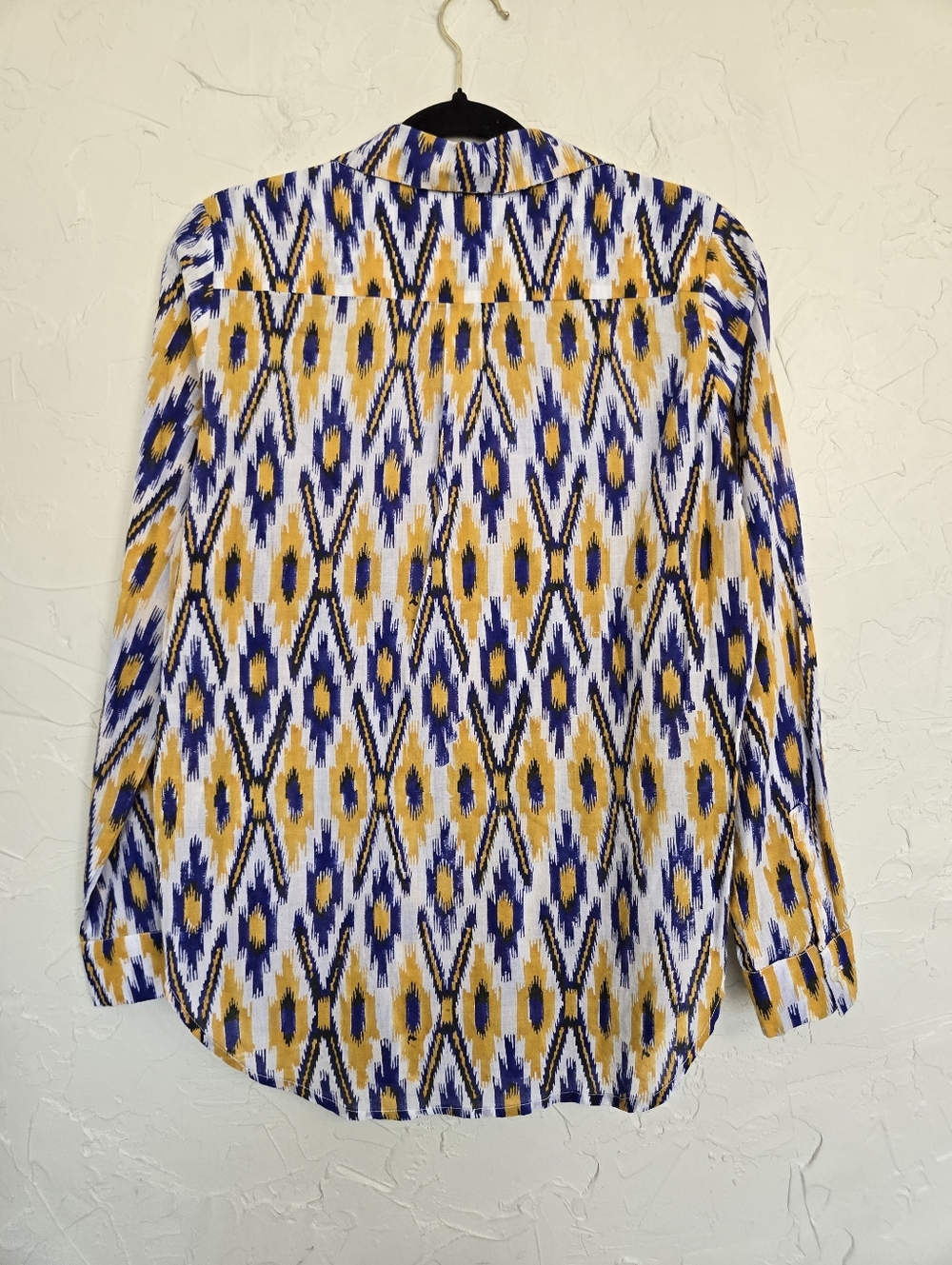 Roberta Roller Rabbit Blue Yellow Patterned Block… - image 5